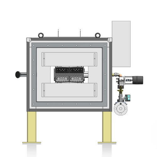 250000kcal linear gas burner air heater for kiln